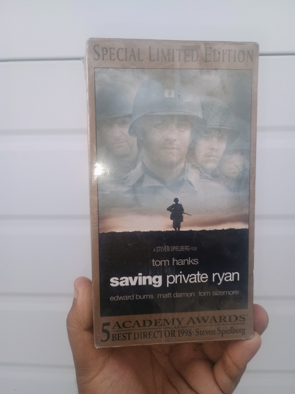 Factory Sealed VHS Saving Private Ryan Dreamworks Watermarks Special Limited Ed.